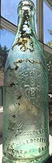 MARYLAND BREWING COMPANY EMBOSSED BEER BOTTLE