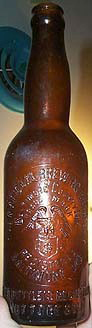 THE NATIONAL BREWING COMPANY EMBOSSED BEER BOTTLE