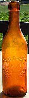 PHILLIP BEST MILWAUKEE BEER EMBOSSED BEER BOTTLE