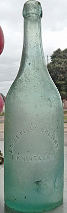 EAGLE RIVER BREWERY EMBOSSED BEER BOTTLE