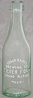 GRAND RAPIDS BREWING COMPANY EMBOSSED BEER BOTTLE