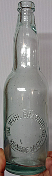  EMBOSSED BEER BOTTLE