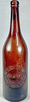 PORT HURON BREWING COMPANY EMBOSSED BEER BOTTLE