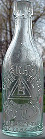 THE C. BIRKHOFER BREWING COMPANY EMBOSSED BEER BOTTLE