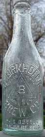 THE C. BIRKHOFER BREWING COMPANY EMBOSSED BEER BOTTLE