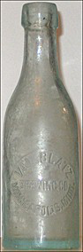 VAL. BLATZ BREWING COMPANY EMBOSSED BEER BOTTLE