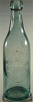 VAL. BLATZ BREWING COMPANY EMBOSSED BEER BOTTLE