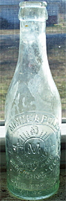 MINNEAPOLIS BREWING COMPANY EMBOSSED BEER BOTTLE