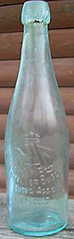 ANHEUSER BUSCH BREWING ASSOCIATION EMBOSSED BEER BOTTLE