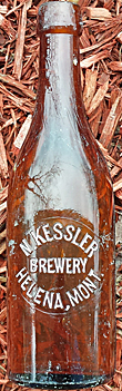 N. KESSLER BREWERY EMBOSSED BEER BOTTLE