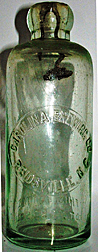 CAROLINA BREWING COMPANY EMBOSSED BEER BOTTLE