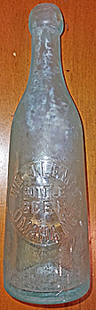 WILLIAM J. LEMPS BOTTLE BEER EMBOSSED BEER BOTTLE