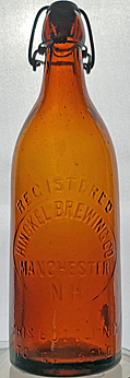 HINCKEL BREWING COMPANY EMBOSSED BEER BOTTLE