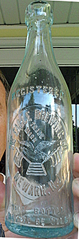 THE EAGLE BREWING COMPANY EMBOSSED BEER BOTTLE