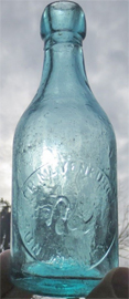 C. H. MEYENBURG WEISS BEER EMBOSSED BEER BOTTLE