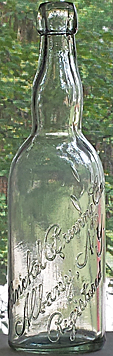 HINCKEL BREWING COMPANY EMBOSSED BEER BOTTLE