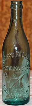 JOSEPH FALLERT BREWING COMPANY LIMITED EMBOSSED BEER BOTTLE