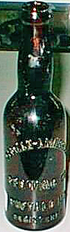 GERMAN - AMERICAN BREWING COMPANY EMBOSSED BEER BOTTLE