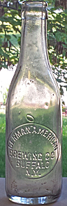 GERMAN - AMERICAN BREWING COMPANY EMBOSSED BEER BOTTLE