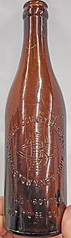 ORANGE COUNTY BREWERY EMBOSSED BEER BOTTLE