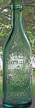 ANCHOR BREWING COMPANY EMBOSSED BEER BOTTLE