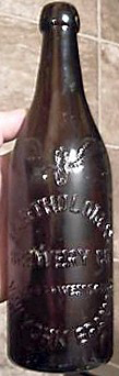 BARTHOLOMAY BREWERY COMPANY EMBOSSED BEER BOTTLE