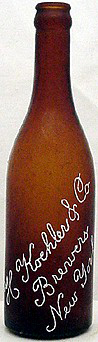 H. KOEHLER & COMPANY BREWERS EMBOSSED BEER BOTTLE