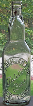 H. KOEHLER & COMPANY FIDELIO BEER EMBOSSED BEER BOTTLE