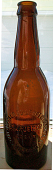 BUFFALO CO-OP BREWING COMPANY EMBOSSED BEER BOTTLE