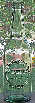 BUFFALO COOPERATIVE BREWING COMPANY EMBOSSED BEER BOTTLE