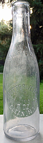 DOTTERWEICK BREWING COMPANY EMBOSSED BEER BOTTLE