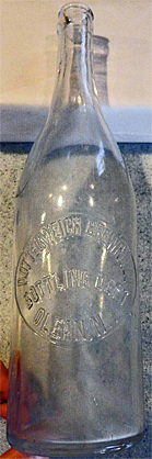 DOTTERWEICK BREWING COMPANY EMBOSSED BEER BOTTLE