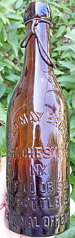 BARTHOLOMAY BREWING COMPANY EMBOSSED BEER BOTTLE