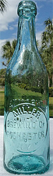 MILLER BREWING COMPANY EMBOSSED BEER BOTTLE