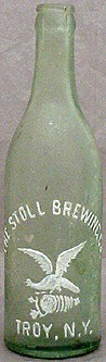 THE STOLL BREWING COMPANY EMBOSSED BEER BOTTLE