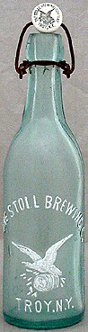 THE STOLL BREWING COMPANY EMBOSSED BEER BOTTLE