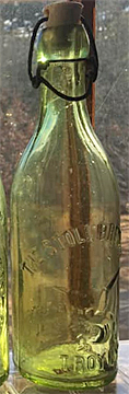 THE STOLL BREWING COMPANY EMBOSSED BEER BOTTLE