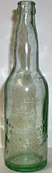 ANHEUSER BUSCH BREWING ASSOCIATION EMBOSSED BEER BOTTLE