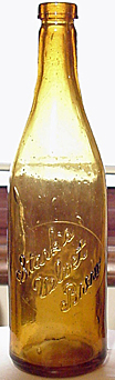 STARK'S VELVET BREW EMBOSSED BEER BOTTLE