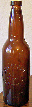 STARK'S VELVET BREW EMBOSSED BEER BOTTLE