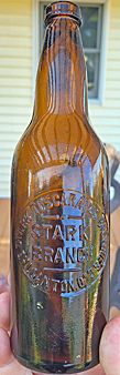 STARK - TUSCARAWAS BREWERIES COMPANY EMBOSSED BEER BOTTLE