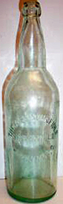 THE FOSS-SCHNEIDER BREWING COMPANY EMBOSSED BEER BOTTLE