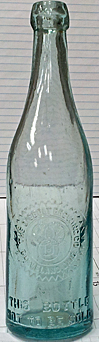 THE DIEBOLT BREWING COMPANY EMBOSSED BEER BOTTLE