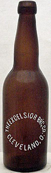 THE EXCELSIOR BREWING COMPANY EMBOSSED BEER BOTTLE