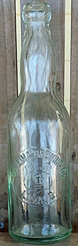 THE LIMA BREWING COMPANY EMBOSSED BEER BOTTLE