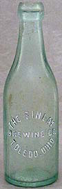 THE FINLAY BREWING COMPANY EMBOSSED BEER BOTTLE