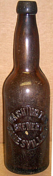 WASHINGTON BREWERY EMBOSSED BEER BOTTLE