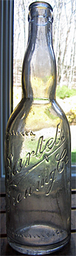 BARTELS BREWING COMPANY EMBOSSED BEER BOTTLE