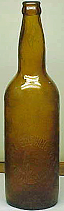 ELK BREWING COMPANY EMBOSSED BEER BOTTLE