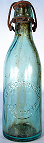 LEBANON BREWING COMPANY EMBOSSED BEER BOTTLE